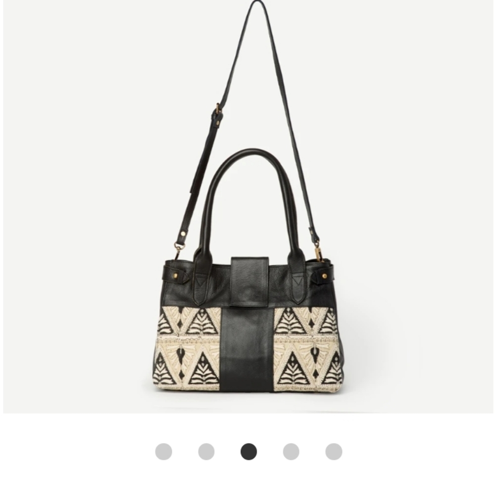 JOYN Suneli Leather Handbag